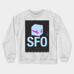 San Francisco FAN black vers Crewneck Sweatshirt